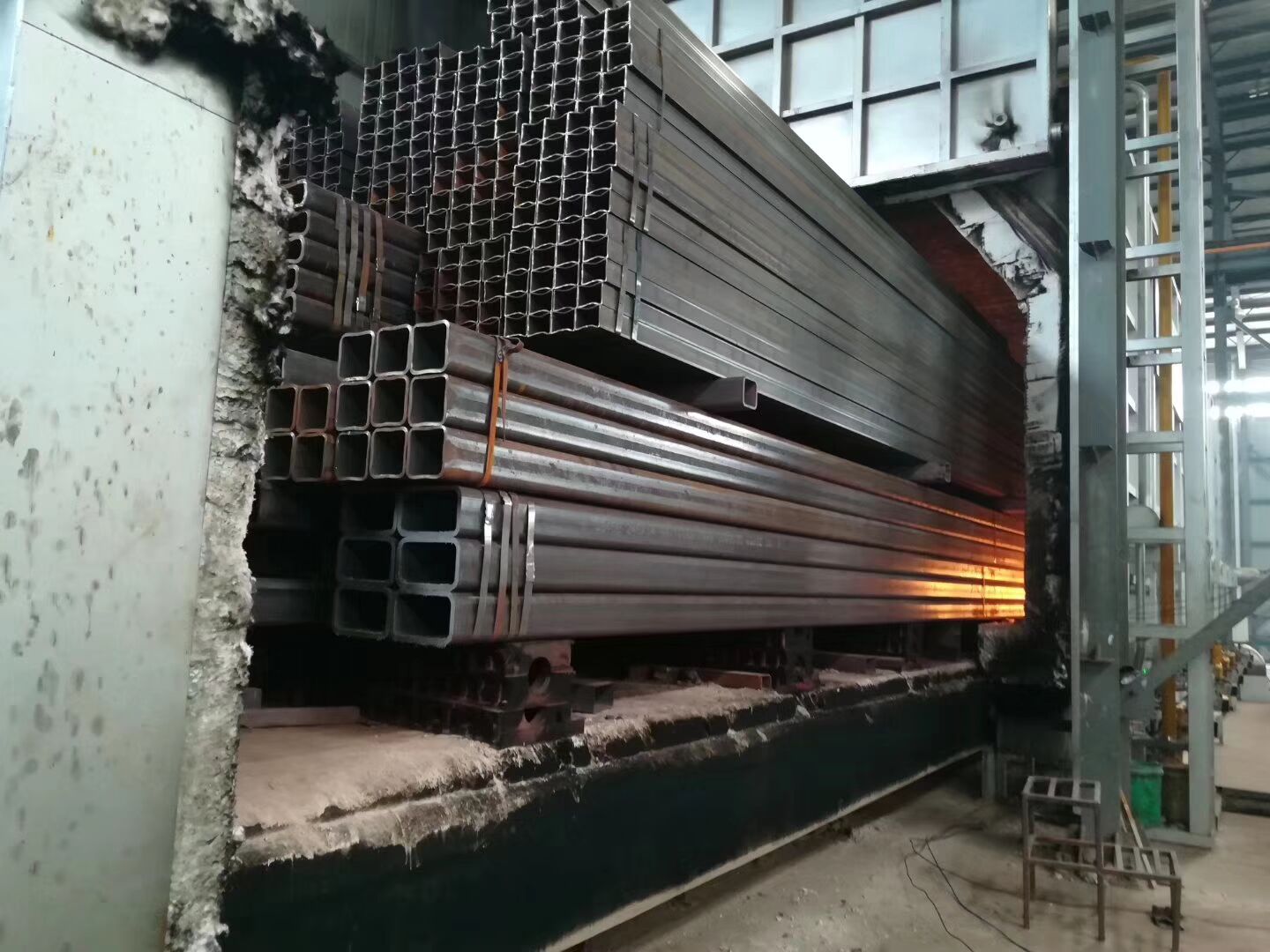 Production Process of Rectangular Tube 